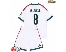 Real Madrid Federico Valverde #8 Primera Equipación Niños 2026-27 Manga Corta (+ Pantalones cortos)